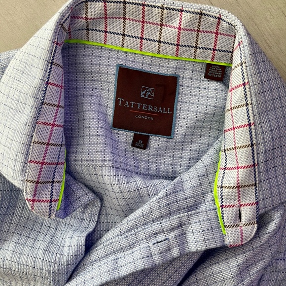 TATTERSALL- 100% cotton button down - Picture 3 of 8